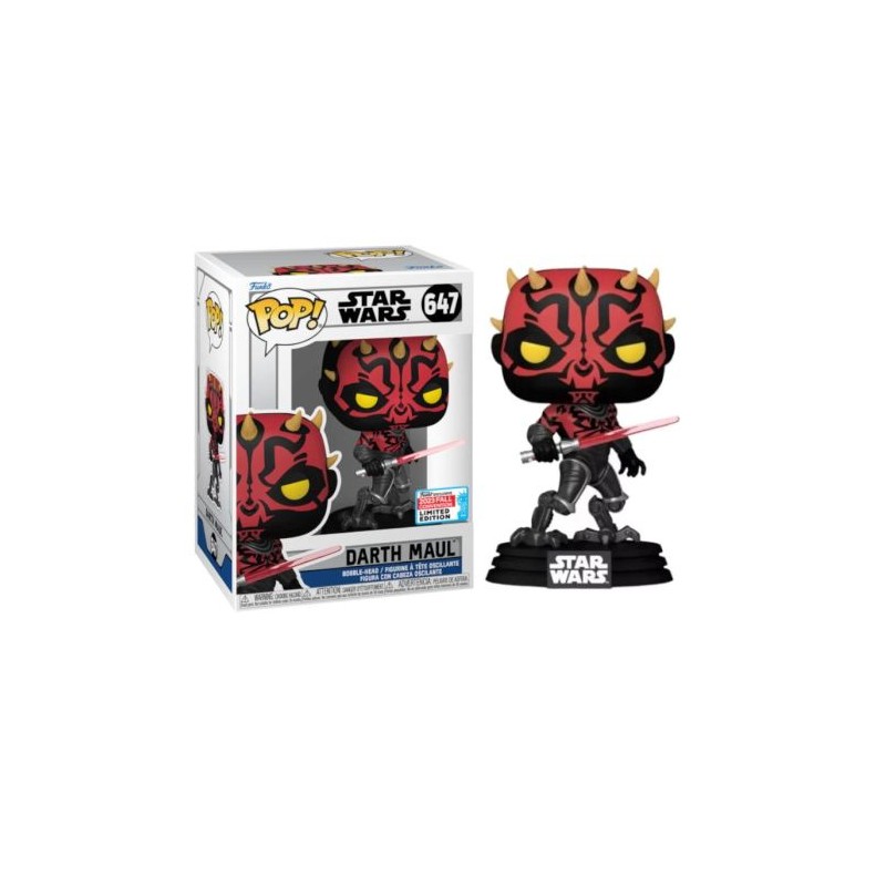 FUNKO POP Darth Maul 647 - Star Wars Edición Limitida - 889698741033