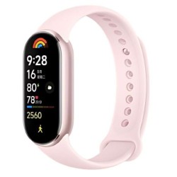 Smartband XIAOMI Band 9 BHR8345GL - 1.62 AMOLED · 5ATM · BT. 5.4 · Frecuencia Cardiaca · Android/iOs · Rosa