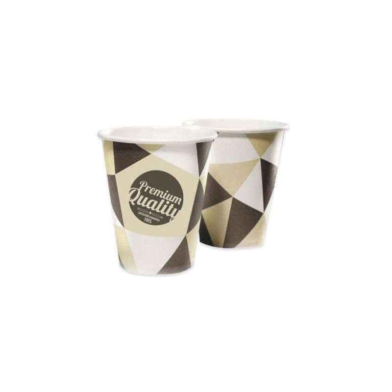Pack 50 Unidades Vasos de Cartón GENERICOS - Bebidas Calientes · 250cc
