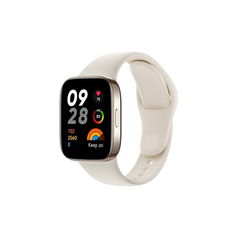 Smartwatch XIAOMI Redmi Watch 3 - 1,75 AMOLED · 5ATM · BT. 5.2 · Bat. 289mAh · GPS · Blanco