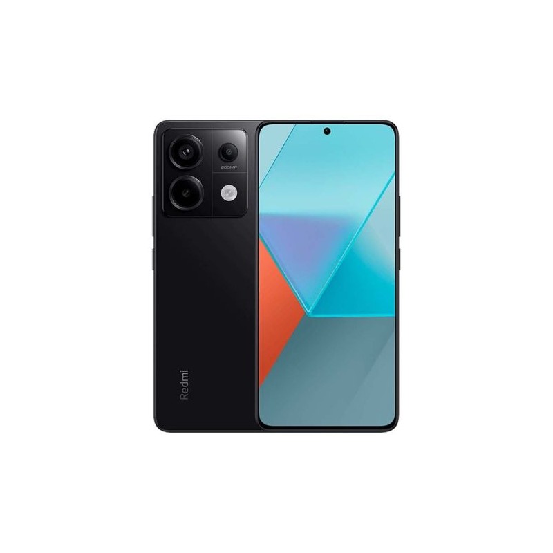Smartphone XIAOMI Redmi Note 13 Pro - 5G · Snapdragon 7s Gen2 · 6.67 AMOLED · 8GB · 256GB · Android 13 · Negro