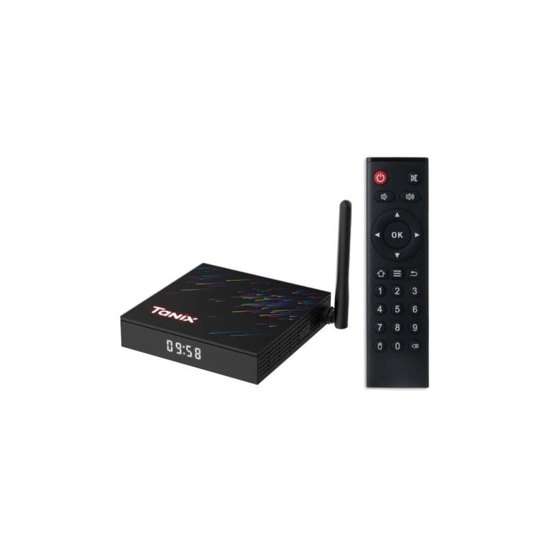 Android TV TANIX TX68 H618 - 4GB RAM · 64GB · HDMI · USB