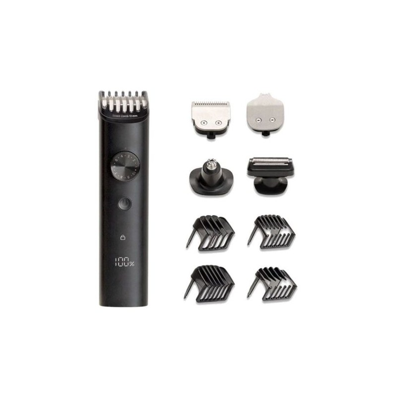Cortapelos XIAOMI Grooming Kit Pro - 4 Cuchillas · 4 Peines · 800mAh de Batería · IPX7 · USB Tipo C