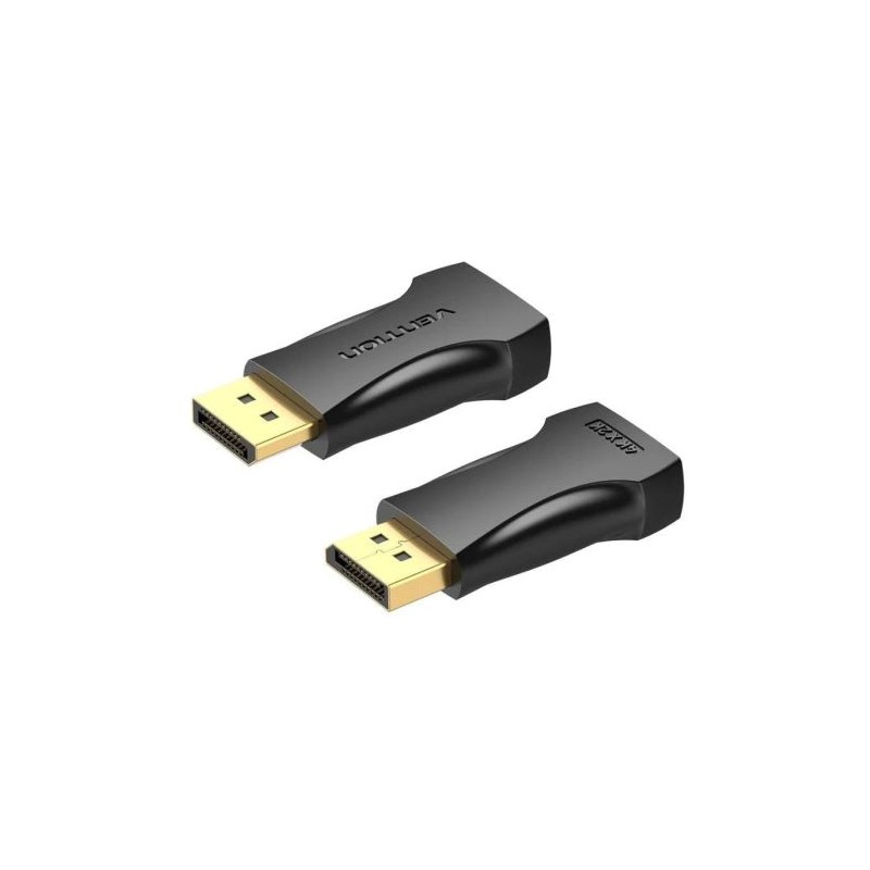 Adaptador Conversor HDMI/H 4K a Displayport/M- Negro
