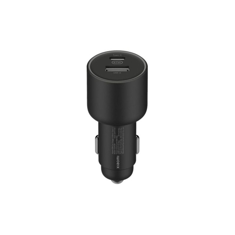 Cargador para Coche XIAOMI Car Charge - 67W · USB Tipo A · USB Tipo C