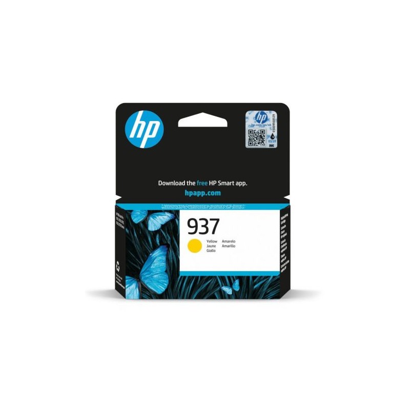 Cartucho  Original HP 937 Amarillo - 4S6W4NE [PAG-800]