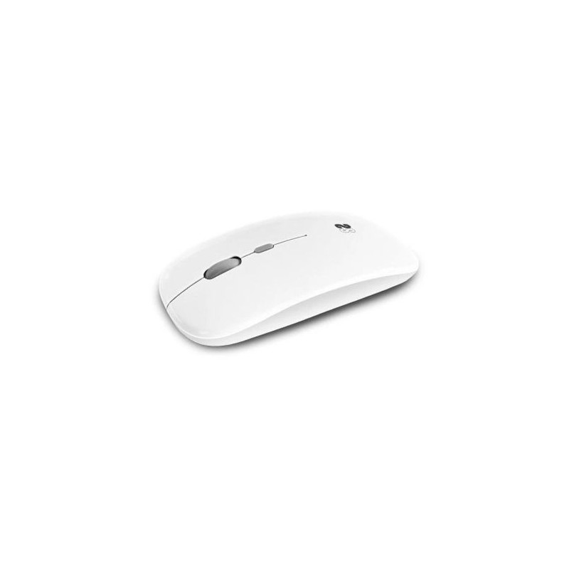 Ratón Inalámbrico por Bluetooth SUBBLIM Dual Flat - Recargable · USB · 1600DPI · Blanco