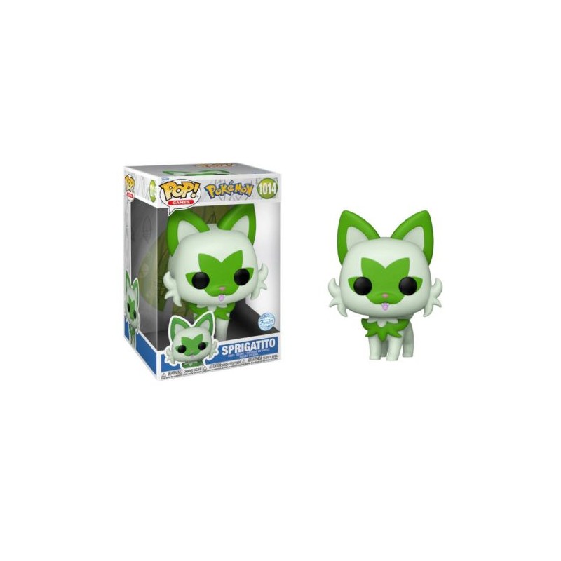 FUNKO POP Sprigatito 1014 - Pokémon Edición Especial 25cm - 889698775489