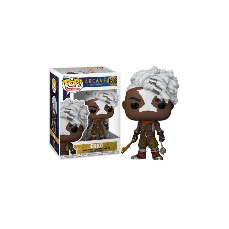 FUNKO POP Ekko 1603 - Arcane: Liga de Leyendas - 889698756488