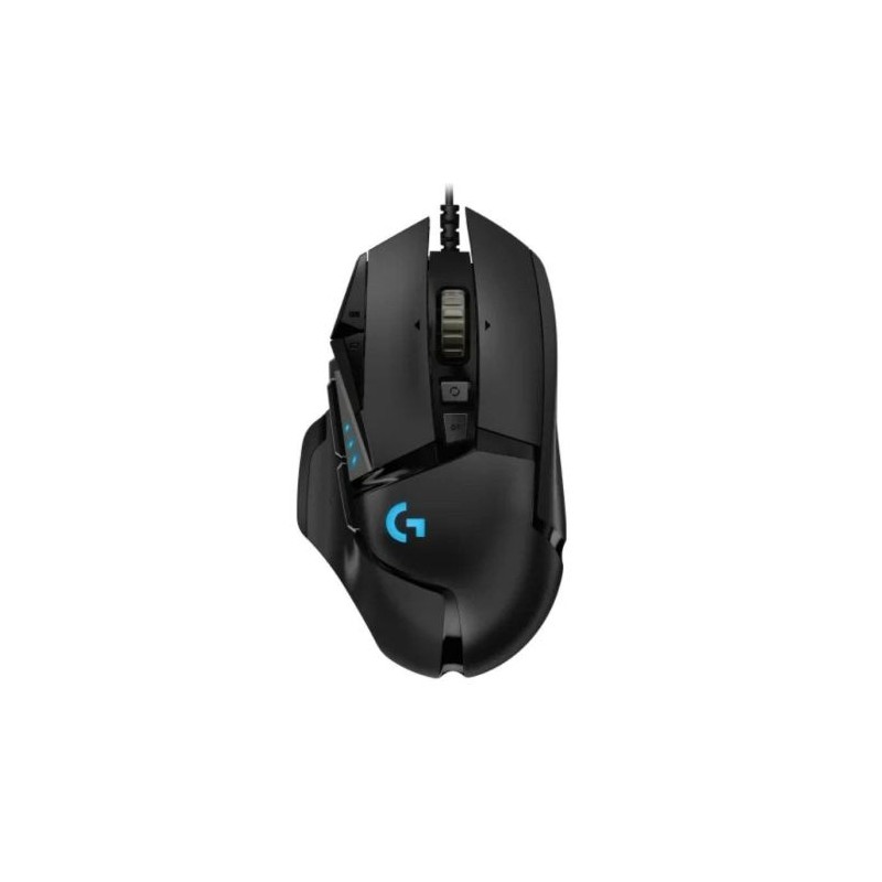 Ratón Gaming con Cable LOGITECH G502 Hero - USB · 25600DPI · Negro