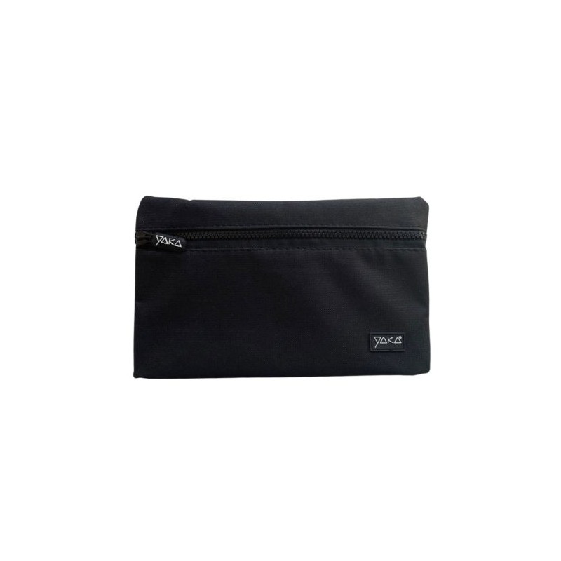 Estuche Rectangular YAKA YAKAPEN_BLK 3 en 1 - Negro
