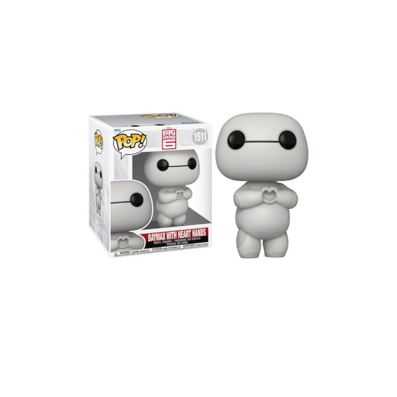 FUNKO POP Baymax con Manos de Corazón 1511 - Big Hero 6 15cm - 889698802116