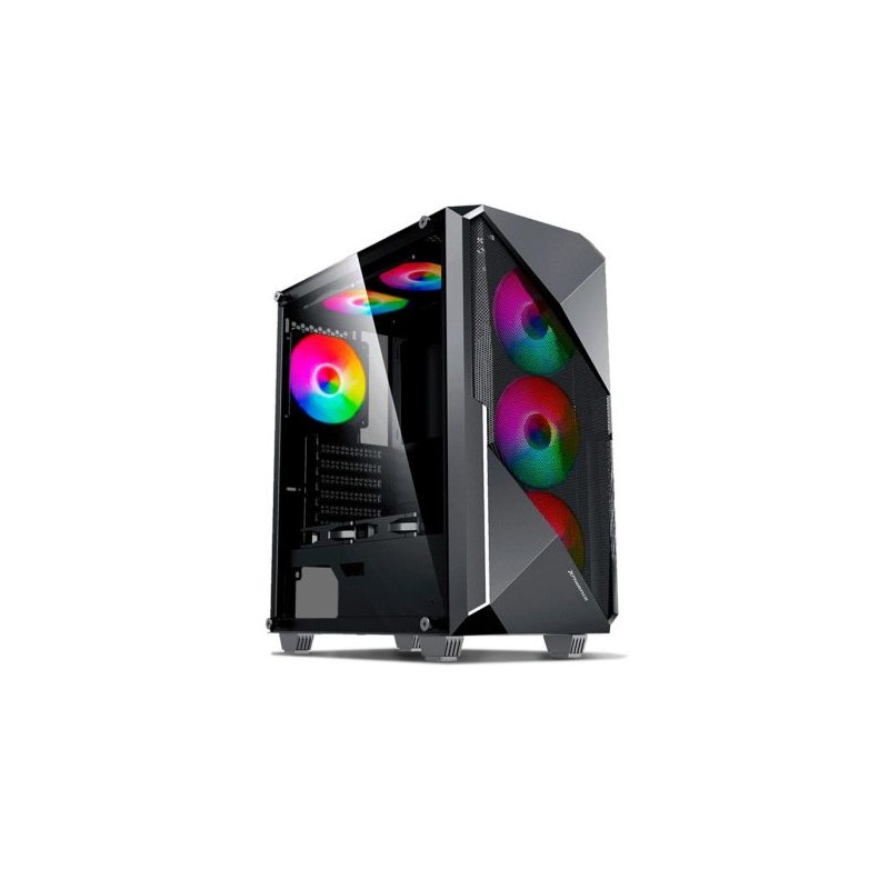 Caja Semitorre PHOENIX  PHEVOLVE - ARGB · Micro ATX · 2.5 · 3.5 · USB 2.0 · USB 3.0