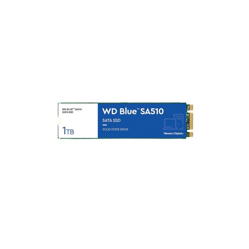Disco Duro Interno SSD WESTER DIGITAL Blue SA510 WDS100T3B0B - 1TB · M.2