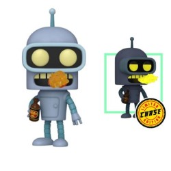 FUNKO POP Bender con Fuego 1757 - Futurama Opción Chase Aleatoria - 889698819411