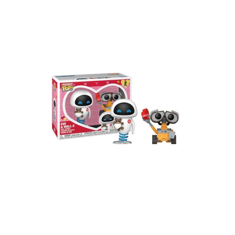 Llavero POCKET POP Eve y Wall-E - 889698830935