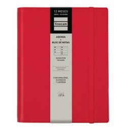 Agenda Anual 2025 FINOCAM 381263025 - A5 · Día página · Rojo