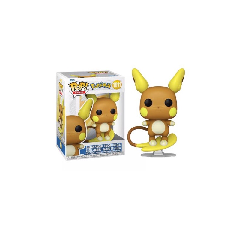 FUNKO POP Alolan Raichu 1011 - Pokémon - 889698858007