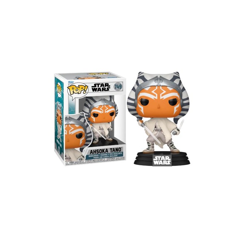 FUNKO POP Ahsoka Tano 749 - Star Wars - 889698837606