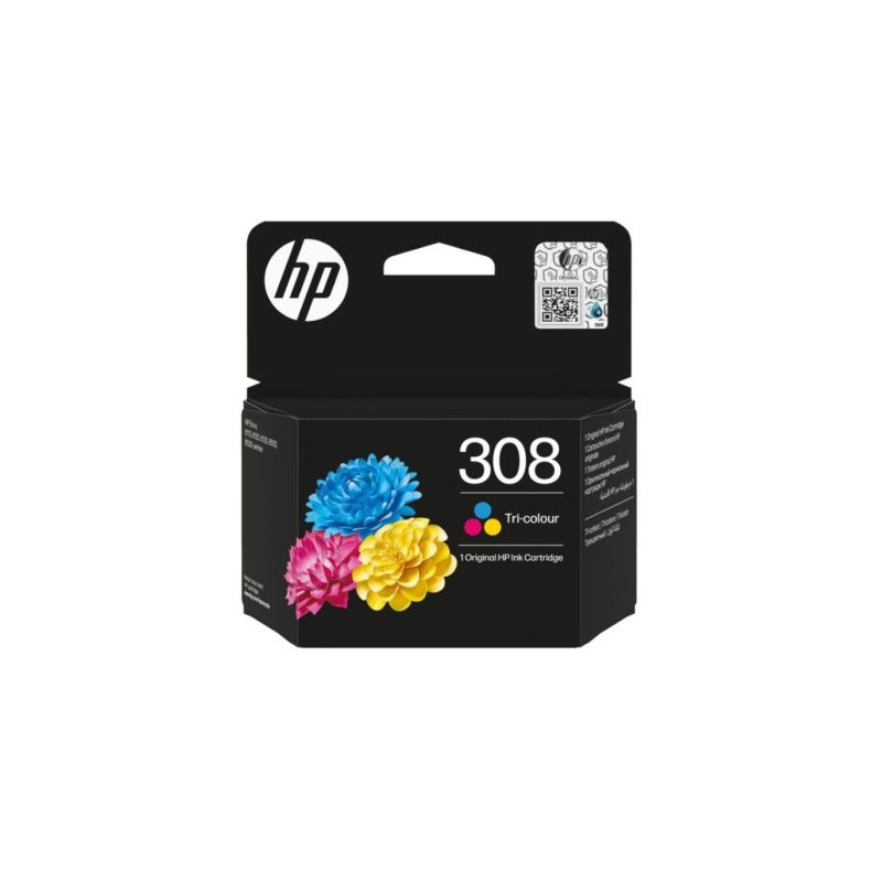 Cartucho  Original HP 308 Tricolor - 7FP20UE [PAG-120]