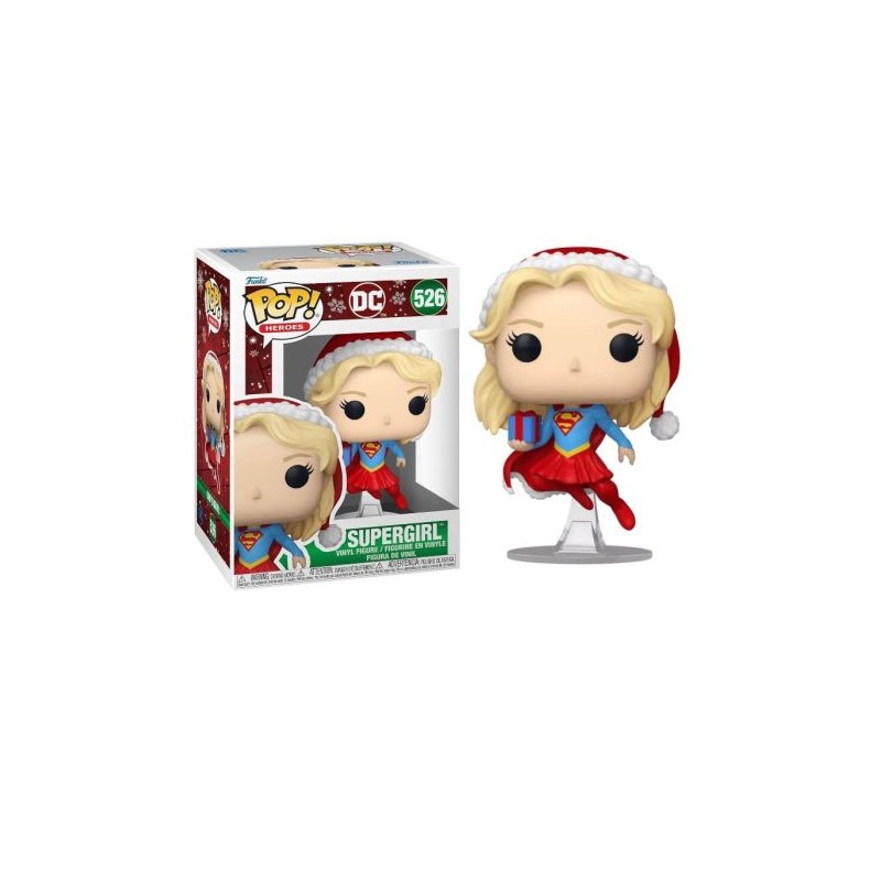 FUNKO POP Supergirl Navidad 526 - DC Comics - 889698800310