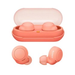 Auriculares Inalámbricos SONY WF-C500 - BT 5,0 · Micrófono · Estuche de Carga · Naranja