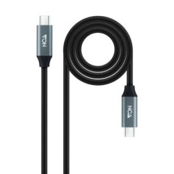 Cable USB 3.2 Tipo C/M a USB Tipo C/M - 3m · Negro