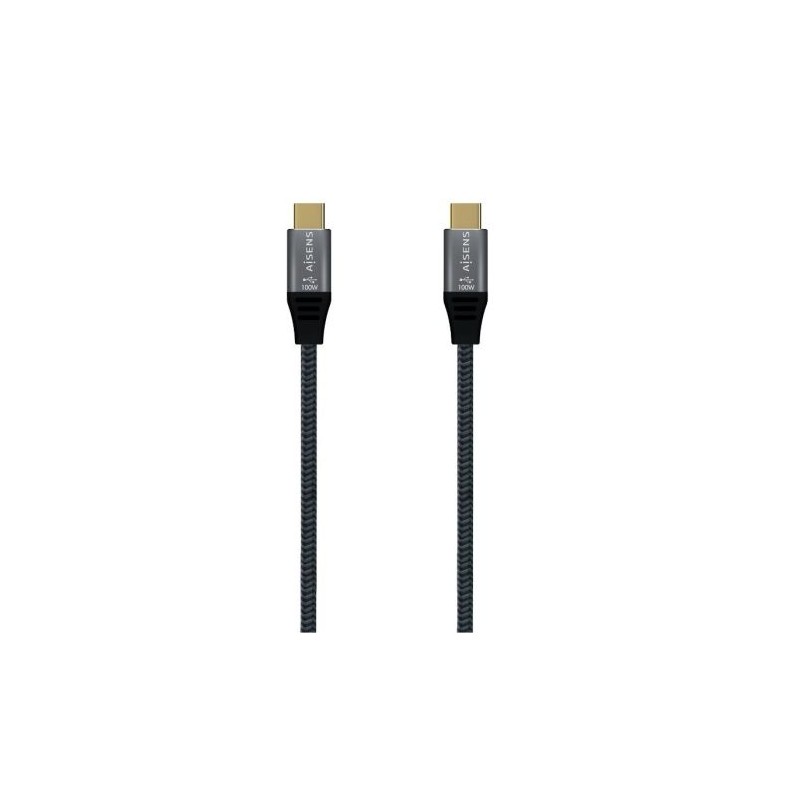 Cable USB 3.2 Tipo C/M a USB Tipo C/M - 2m · Gris