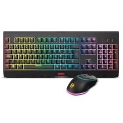 Pack Gaming KROM Kabala - USB · Tecladoy Ratón · RGB · 4800DPI · Negro