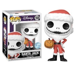 FUNKO POP Santa Jack con Calabaza 1530 - Disney Edición Especial - 889698828611