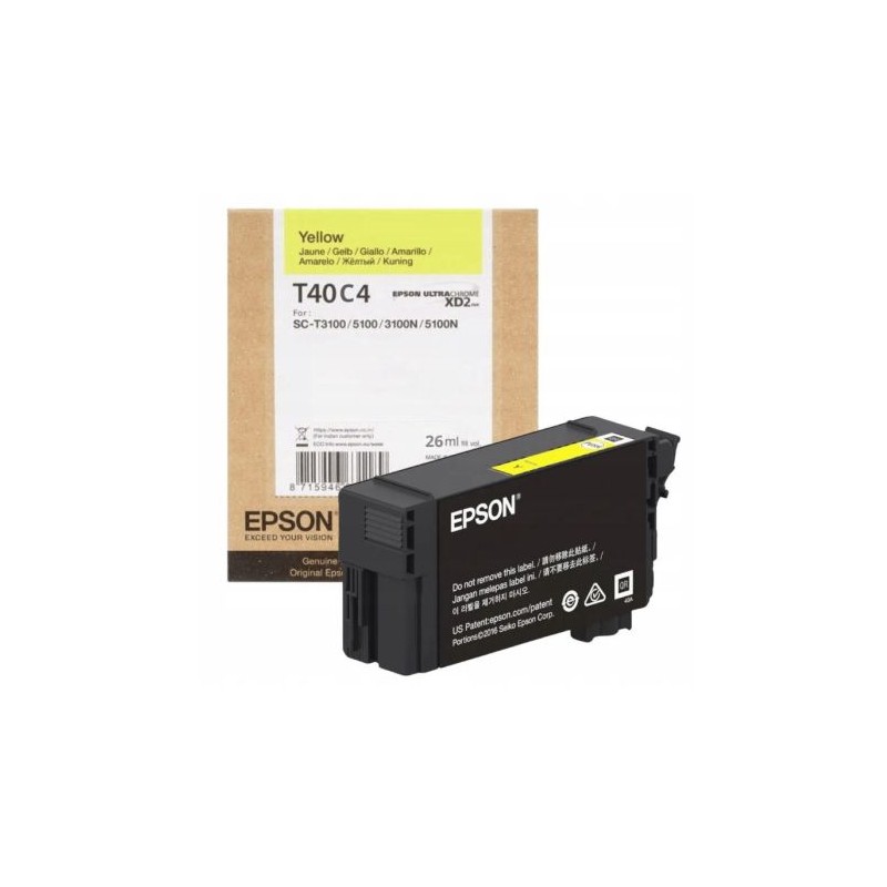 Cartucho  Original EPSON XD2 Amarillo - C13T40C440 [ML-26]