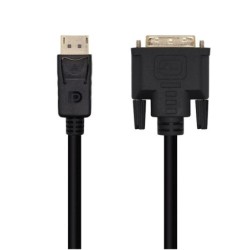 Cable Conversor Displayport/M a DVI/M - 2m · Negro