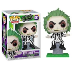 FUNKO POP Beetlejuice sobre Lápida 1757 - Beetlejuice - 889698835626