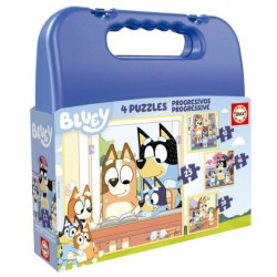 Puzzle Maleta BLUEY - 12 Piezas · 16 Piezas · 20 Piezas · 25 Piezas - 8412668198302