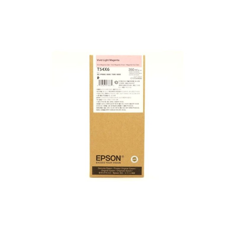 Cartucho  Original EPSON T54X6 Magenta Claro - C13T54X600 [ML-350]