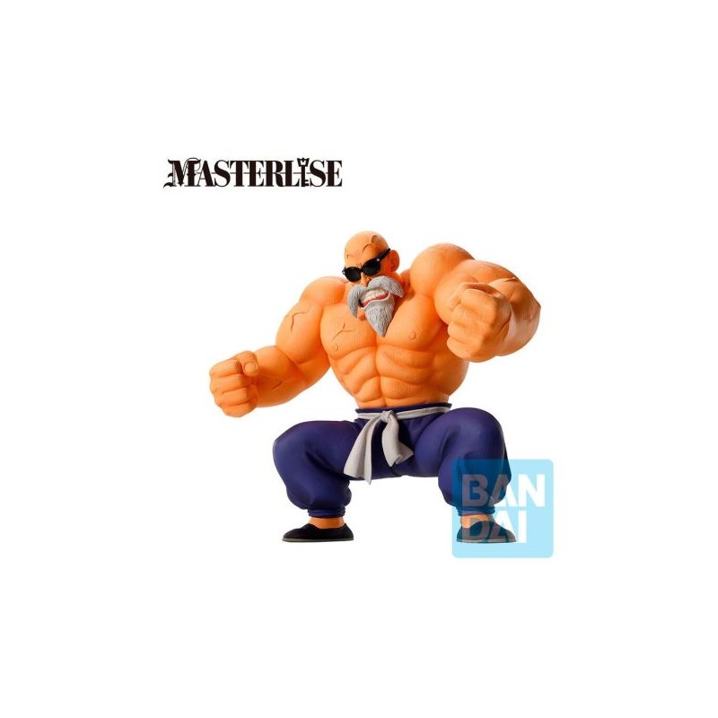 Figura MASTERLISE BANPRESTO - Maestro Roshi Training · Dragon Ball Z · 21cm