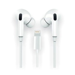 Auriculares con Cable TECH ONE TECH TEC1202 - Lightning · Micrófono · Blancos
