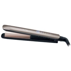 Plancha para el Pelo REMINGTON Keratin Therapy Pro S8590 - 160/230 Grados · Placas 110mm · Gris