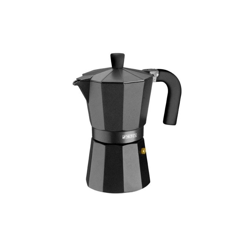 Cafetera Italiana MONIX M640006 - 6 Tazas · Negro