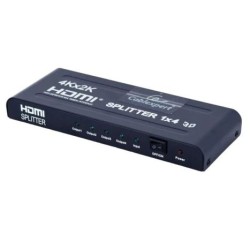 Divisor de Puerto HDMI GEMBIRD DSP-4PH4-02 - 4xHDMI · 5V · Negro
