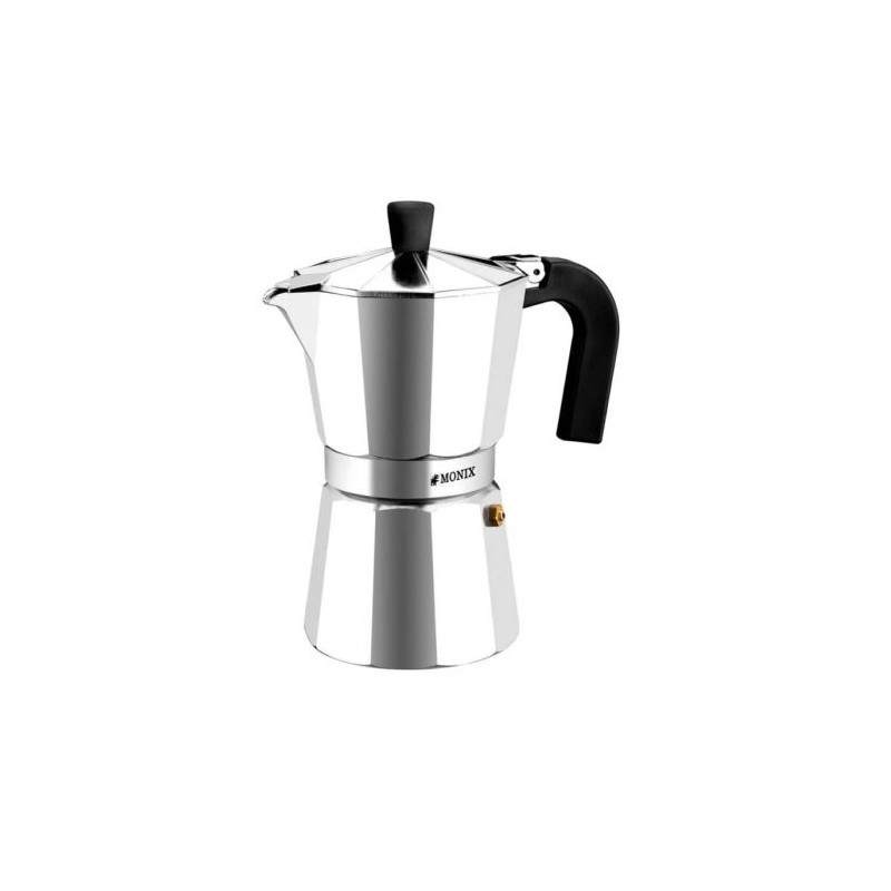 Cafetera Italiana MONIX M620003 - 3 Tazas · Gris