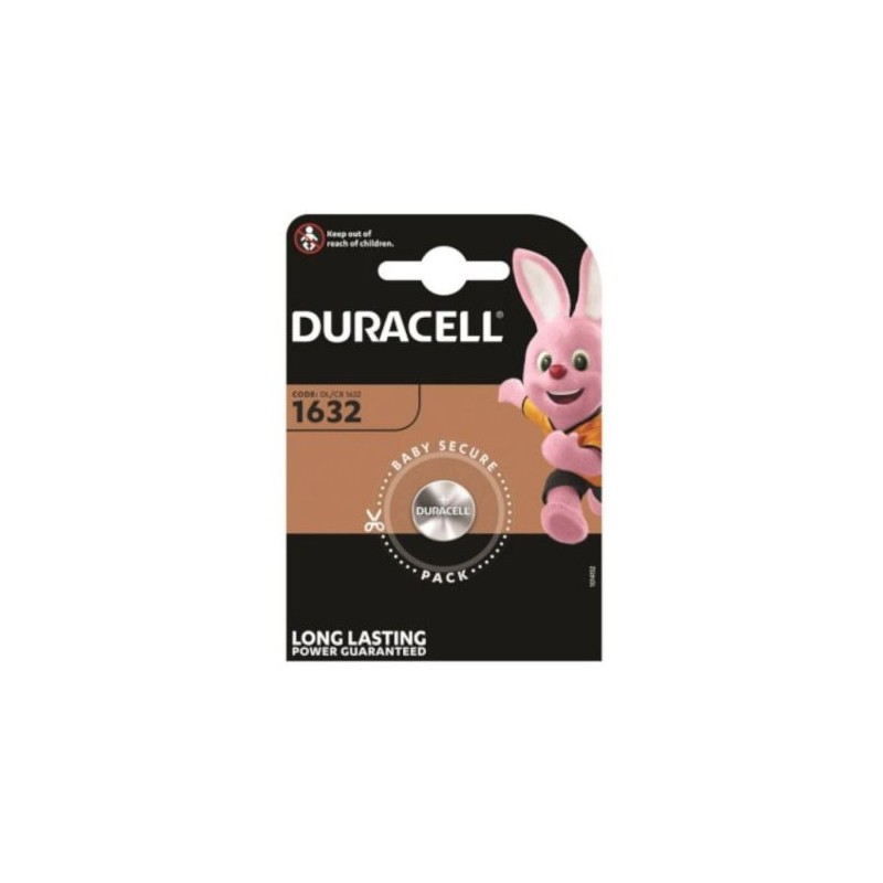 Pilas de Botón DURACELL CR1632 - 3V