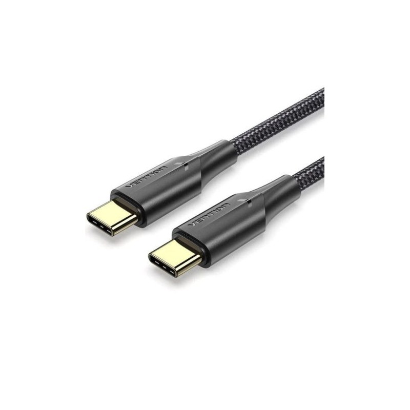 Cable USB 2.0 Tipo C/M a USB Tipo C/M - 1.5m · Negro