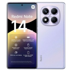 Smartphone XIAOMI Redmi Note 14 Pro -Helio G100 · 6.67 FHD+ · 8GB · 256GB · Android · Purpura