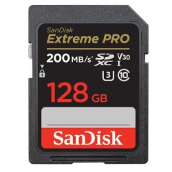 Tarjeta de Memoria SANDISK Extreme Pro - 128GB · Clase 10