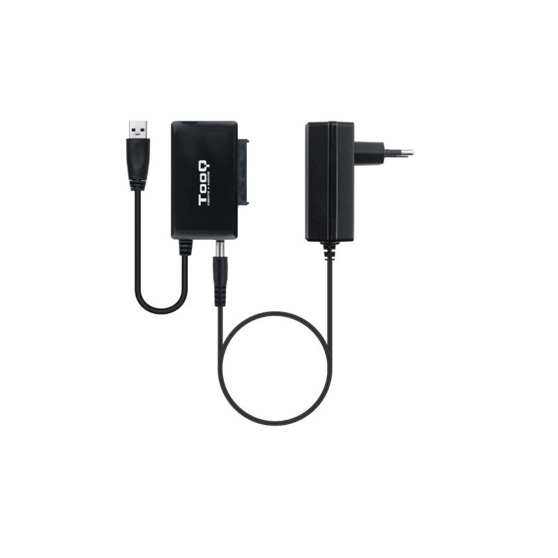 Adaptador para Discos Duros TOOQ TQHDA-01A  - USB 3.0 · SATA · Negro