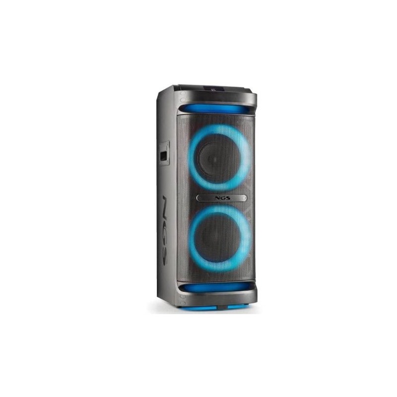 Altavoz Portátil con Bluetooth NGS Wild Space 2 - 2000W · RGB · Negro