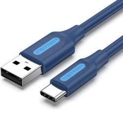 Cable USB 2.0 Tipo C/M a USB/M - 1m · Azul