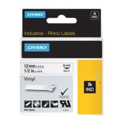 Cinta Original DYMO S0718600 12mm x 5.5m Negro/Blanco - 18444