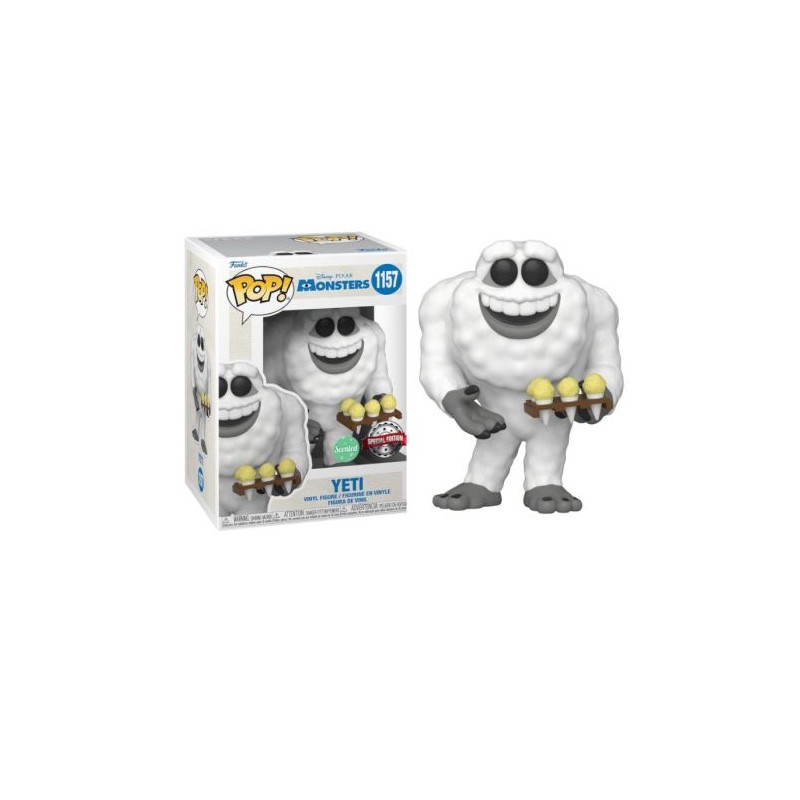 FUNKO POP Yeti 1157 - Monstruos SA Edición Especial Scented - 889698588478